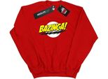 The Big Bang Theory - Felpa "Bazinga"" Per Bambini BI742 (3XL) (Rot)"