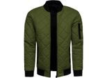 Bomber Recea Uomo Herb Verde Xxl