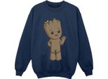 Marvel - Felpa "I Am Groot"" Per Ragazzi BI25428 (152-158) (Marineblau)"