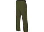 Exner 33075 | Pantaloni Chirurgici Unisex, Una Tasca Posteriore, Vita Elasticizzata - Colore: Olive - Taglia: Xl