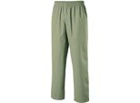 Exner 33075 | Pantaloni Chirurgici Unisex, Una Tasca Posteriore, Vita Elasticizzata - Colore: Salvia - Taglia: Xs