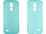 Caseroxx Custodia Protettiva In Tpu Compatibile Con Beafon M7 Premium / M7 Lite Premium, Custodia In Gomma Per Cellulare Blu Chiaro