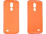 Caseroxx Custodia Protettiva In Tpu Compatibile Con Beafon M7 Premium / M7 Lite Premium, Custodia In Gomma Per Cellulare Rossa