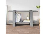 Vidaxl Scaffale Grigio Sonoma 100X30X51 Cm Materiale A Base Di Legno - Scaffale - Librerie - Libreria - Scaffale Di Stoccaggio