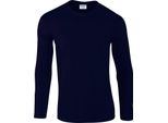 Gildan - Uomo/Donna - Maglietta Unisex A Maniche Lunghe "Softstyle"" PC5874 (Xxl) (Blu Navy)"