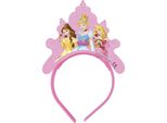 Principessa Disney - Tiara Di Carta Della Principessa "Sognante"" Confezione Da 4 Pezzi SG32198 (Taglia Unica) (Rosa)"
