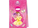 Principessa Disney - Sacchetti Di Carta Per Feste "Belle"" Confezione Da 6 SG29237 (Taglia Unica) (Rosa/Giallo)"