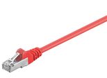 Goobay 68039 Cavo Patch Cat 5E, Sf/Utp, Rosso, 20 M - Miscela Di Rame Cca