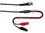 Cavo Coassiale 1M - Bnc Maschio + 2 Pinze A Coccodrillo