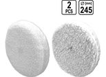 Disco Di Lucidatura Cappuccio Di Lucidatura Tampone Di Lucidatura 2 Pezzi Universale Per Macchina Lucidatrice