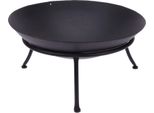 Caminetto Da Esterno Ambiance Con Treppiede, Metallo, 16,5X40 Cm, Nero