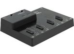 Delock - Docking Station Per Ssd Con Alloggiamenti Per Funzioni Di Clonazione: 4 - M.2 - Scheda M.2 Nvme - Usb 3.2 (Gen 2) - Nero (64124)
