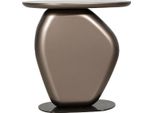 Casa Padrino Tavolino Da Salotto In Bronzo H. 55 Cm - Tavolo Hotel - Mobili Soggiorno - Mobili Hotel - Qualità Lusso