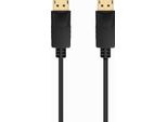 Displayport 1.2 Ccs 4K Aisens A124-0739/ Displayport Maschio - Displayport Maschio/ Fino A 5W/ 2300Mbps/ 1,5M/ Nero