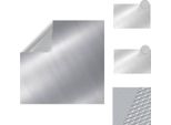 Vidaxl Copertura Rettangolare Per Piscina 600X400 Cm Pe Silver - Coperture E Sottofondi Per Piscine