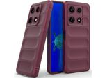 Custodia Per Infinix Note 30 Pro Custodia Protettiva In Silicone Tpu Morbido Antiurto Borgogna