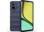 Custodia Per Realme C67 4G Custodia Protettiva In Silicone Tpu Morbido Antiurto Blu Scuro
