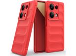 Custodia Per Xiaomi Redmi Note 13 Pro 4G Custodia Protettiva In Silicone Tpu Morbido Antiurto Rosso