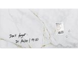 Sigel GL361 Sigel Glas-Magnettafel Artverum® 91,0 X 46,0 Cm Design Marble & Gold