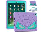 Custodia Protettiva Per Ipad Air 2 /Ipad 6Th /Ipad 5Th /Ipad Pro 9.7, Robusto Supporto Antiurto Per Ragazzi Purple