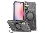 Per Samsung Galaxy A24 4G / A25 5G Magsafe Shock Magnet Ring Cover Protettiva Custodia Per Telefoni Cellulari Grigio