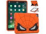 Custodia Protettiva Per Ipad Air 2 /Ipad 6Th /Ipad 5Th /Ipad Pro 9.7, Robusto Supporto Antiurto Per Bambini Ragazzi Arancione
