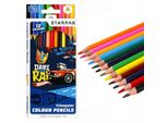 Matite Triangolari 12 Colori Hot Wheels