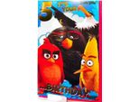 Angry Birds - Biglietto D'auguri, 5° Compleanno - Cartoncino SG33664 (Formato Unico) (Colorato)