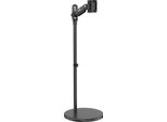 Supporto Mobile Per Monitor/Tv Maclean, Molla A Gas, 17"-35"", 2-10Kg, Nero, MC-970B"