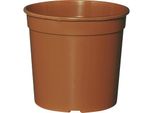 Vaso In Plastica Eco Ø 24 Cm Terracotta