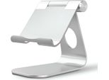 Supporto Per Tablet - Supporto Per Cellulare E Tablet - Regolabile - Universale - Da 5 A 13 Pollici - Argento