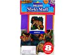Amscan - Giungla - Adesivo "Deluxe"" 240-Pack SG33998 (Taglia Unica) (Colorato)"