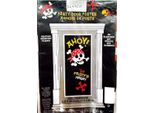 Unique Party - Striscione Per Porta "Ahoy!"" - Plastica SG34179 (Taglia Unica) (Nero/Colorato)"