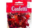 Amscan - Coriandoli In Rilievo SG33932 (Taglia Unica) (Rosso/Oro)