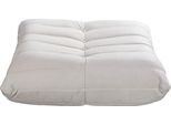 Home Deluxe - Poltrona Relax Sgabello Chill | Colore Beige Poltrona Relax Sgabello Poltrona Poggiagambe