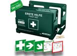 Cassetta Di Pronto Soccorso Aziendale, First-Aid, Pronto Soccorso, Standard, Contenuto Din 13157, Verde - Petex