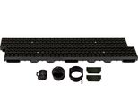 Set Di Canali Di Drenaggio Scarmaxx B125, Scarico Dell'acqua Piovana - Altezza 60 Mm - 2 M