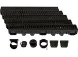 Set Di Canali Di Drenaggio Scarmaxx B125, Scarico Dell'acqua Piovana, Altezza 115 Mm - 5M