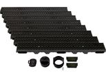 Set Di Canali Di Drenaggio Scarmaxx B125, Scarico Dell'acqua Piovana - Altezza 60 Mm - 8 M