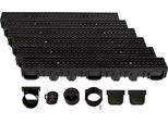 Set Di Canali Di Drenaggio Scarmaxx B125, Scarico Dell'acqua Piovana, Altezza 115 Mm - 6 M