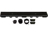 Set Di Canali Di Drenaggio Scarmaxx B125, Scarico Dell'acqua Piovana - Altezza 60 Mm - 1 M