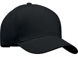 Midocean - Cappello Da Baseball "Singa"" A 5 Segmenti MO410 (Taglia Unica) (Nero)"