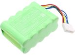 Techtek Batteria Compatibile Con [Codan] Argus 606 S Syringe Pump, Argus Infusion Pump 606 Sostituisce 110840-O, Per 601260