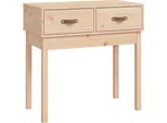 Syfax™ Tavolo Consolle 76,5X40X75 Cm In Legno Massello Di Pino