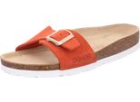 Rohde Muli Da Donna In Pelle Con Fibbia Sottopiede Profondo Alba 5589, Taglia:42 Eu, Colore:Rosso