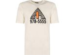 Diesel T-Shirt "T-Just"" - A03817-0GRAM-129 - Beige- Taglia: S(Eu)"