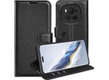 Per Honor Magic 6 Pro Smart Cellulare Custodia Nera Custodia In Cover Case Book