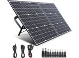 Pannello Solare Pieghevole Modulo Solare Monocristallino 100W Cella Solare 12V