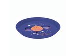 Koziol Teller Connect Plate Space, Dessertteller, Kunststoff, Organic Blue, 20.5 Cm, 8334746