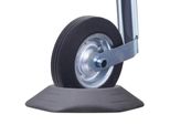 Cunei Per Ruote Di Rimorchio - Cunei Per Ruote / Protezione Da Rotolamento Fino A Ø 250 Mm - Cuneo 260 Mm Per Auto, Caravan E Camper - Stabile E Resistente Alle Intemperie